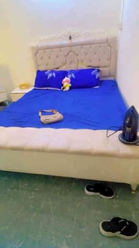 غرفه نوم ٩ قطع خشب تركي قوي جدا مع  اسره عدد ٢ خشب منفصلات (هديه) السع...