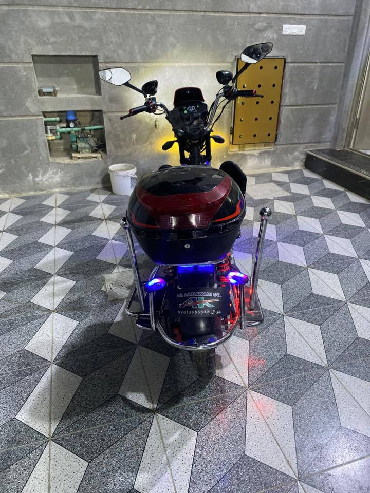 سلام عليكم دراجة شحن جبلي موديل 2024 ونضيفة حيل وكهربائيات كلها شغالة  بصمة ومانع سرقة وبطاريات يقرن 9 كلش زينة ودراجة نضافتها 100% وسعرها بس 525 ألف رقمي *********** للاستفسار رقمي موجود مكاني فلوجة
