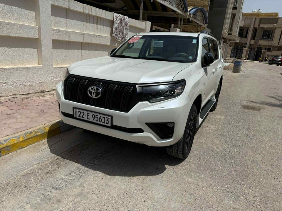 السلام عليكم تويوتا برادو 2023 خليجيه وكاله جيهان سياره رقم اربيل ماشيه 50 الف وقابله للزياده سياره فئه TXS مقاعد جلد مقاعد الاماميه كهرباء تحويل ثاني يوم سياره مكفوله ماعدئ شخط بسيط في جاملغ الامامي السعر 49500 الف دولار وبيه مجال بسيط مكان سياره بغداد رقم الهاتف ***********
