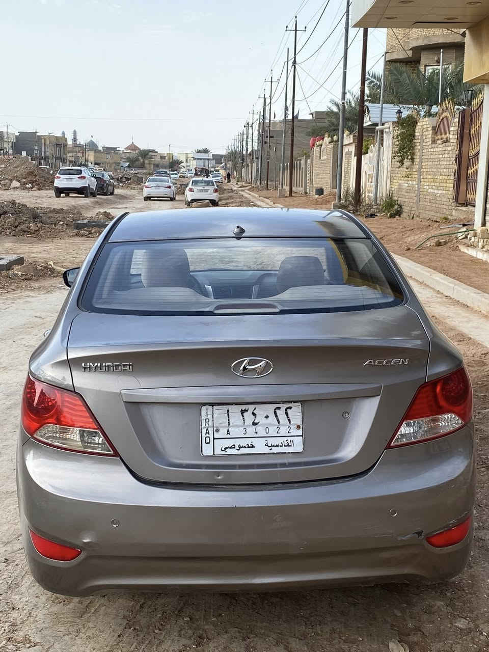 للبيع اكسنت 2013 ماشيه 205 رقمها قادسيه
السياره بيه صبغ جماليه  3 قطع جاردات و صبغتهن اني بس بيه قطعه وحده ضربه معجون ب جاملغ مكاني ديوانيه 
سعر 83$ ورقه  للستفسار اتصل ***********
