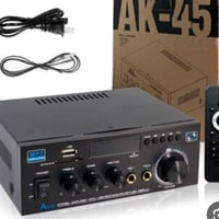 مضخم Woopker AK45 • سماعات Aiwa SX-LEM50 • مايكات ٣