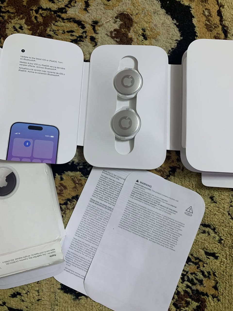 ايرتاك سيت ٤ قطع اخذتهن ب١٤٠
فقط قطعتين مستعملات و٢ جديدات ابيعهن كلهن ب٩٠
بغداد مدينة الصدر
***********
