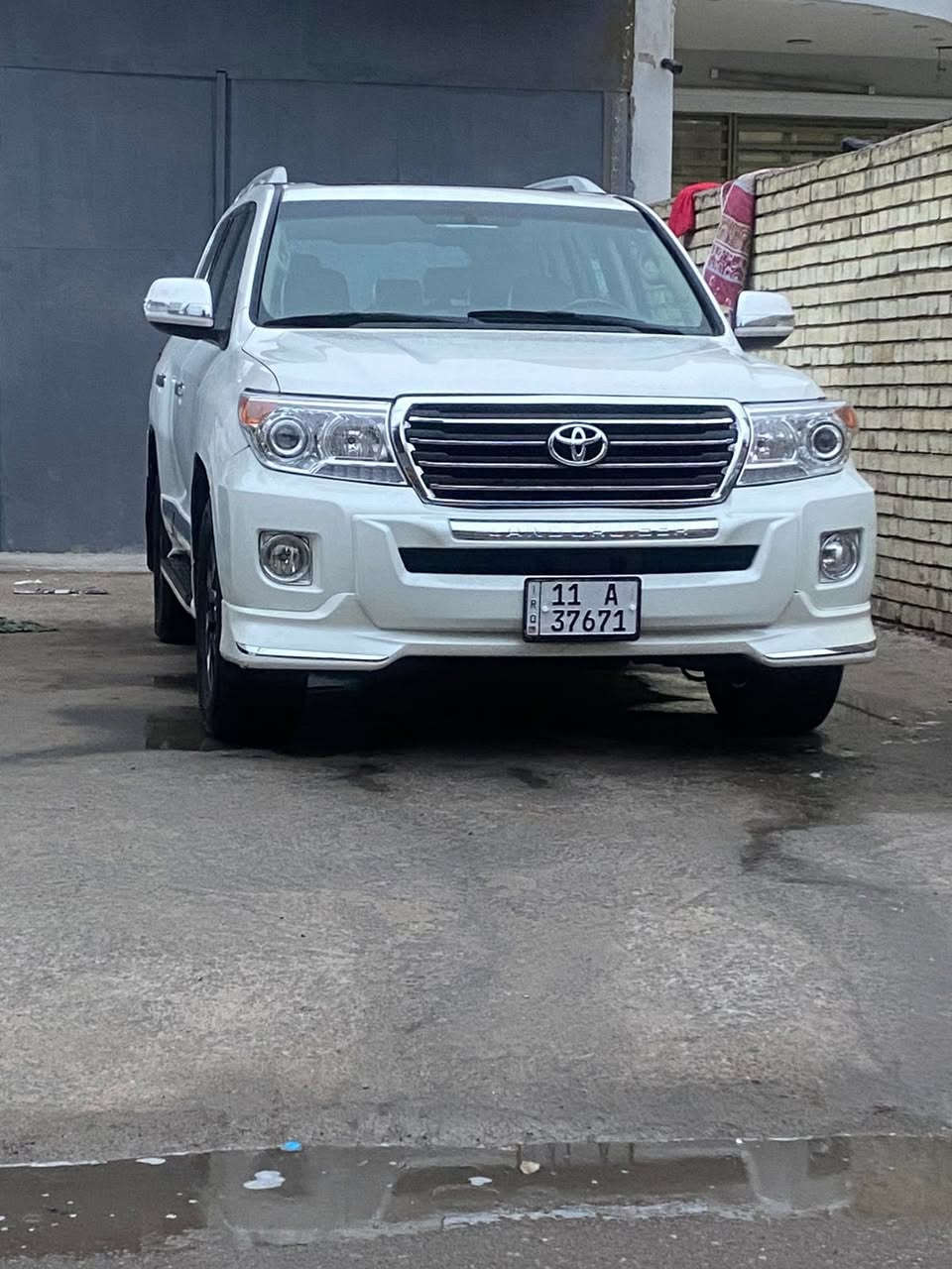 سلام عليكم لاندكروز 2012
قطريه فول مواصفات مكينه 6 بيهه صبغ  شي بصيط
السعر 31 وبيهه مجال عنوان السياره بغداد


**إذا كنت صاحب هذا الإعلان وتريد حذفه لأي سبب، رجاءا أرسل رسالة إلى الدعم الفني**