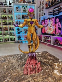 مجسم فريزا الذهبي طول ٣٨ حجمه كبير  وزن ثقيل  تفاصيل  نار  سعر ١٨ ألف ...