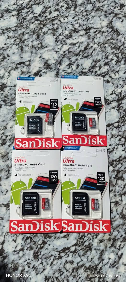 السلام عليكم
فلاش حجم 16 كيكا عدد 12 سان دسك الاصلي
فلاش حجم 8 كيكا عدد 16 سان دسك الاصلي
فلاش حجم 4 كيكا عدد 16 سان دسك الاصلي
رام حجم 64 كيكا عدد 4  سان دسك الاصلي 
الي يخدمنه ينطي بيهن سعر توصيل موجود


**إذا كنت صاحب هذا الإعلان وتريد حذفه لأي سبب، رجاءا أرسل رسالة إلى الدعم الفني**