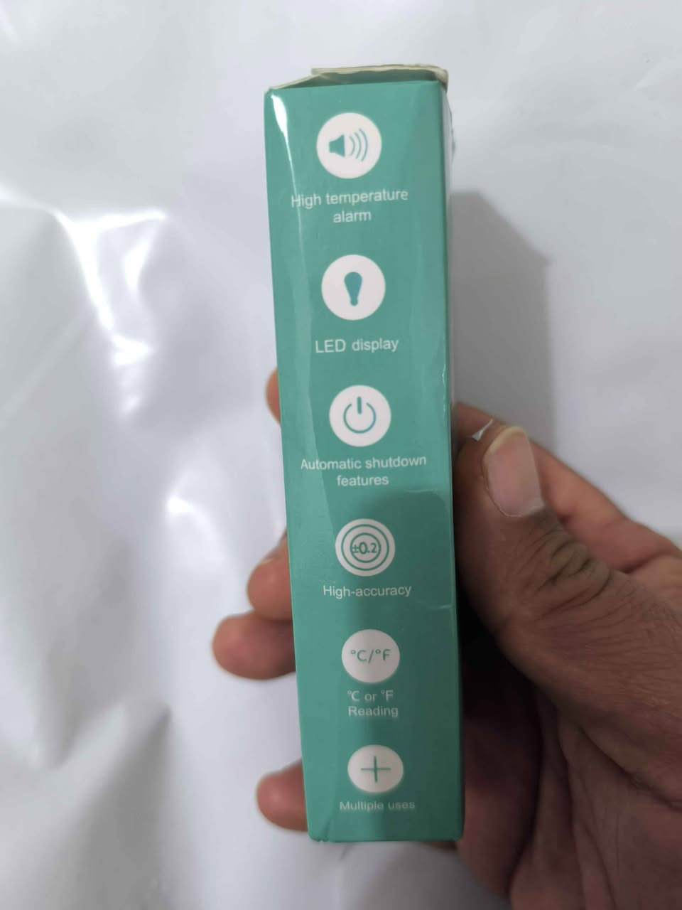 🌡️ Infrared Thermometer – پێوانەی گەرمی جەستە بە بێ دەستدان
✔️ پێوانەکردنی گەرمی لە 1 چرکەدا
✔️ شاشەی ڕوون بۆ خوێندنەوە
✔️ ئاگاداری گەرمی بەرز (سوور دەبێت)
✔️ گونجاو بۆ منداڵ و گەورە
👶 باشە بۆ: ماڵ | منداڵان | کلینیک | قوتابخانە
📦 کاڵای نوێ و کوالیتی باش
🚚 گەیاندن هەیە بۆ هەموو شارەکان أربيل, العراق


**إذا كنت صاحب هذا الإعلان وتريد حذفه لأي سبب، رجاءا أرسل رسالة إلى الدعم الفني**