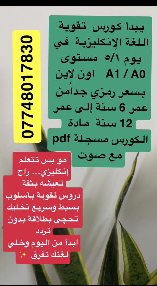 السلام عليكم 🌹🌹


**إذا كنت صاحب هذا الإعلان وتريد حذفه لأي سبب، رجاءا أرسل رسالة إلى الدعم الفني**