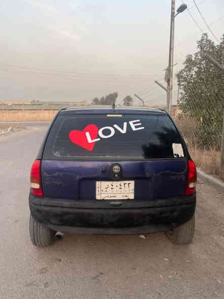 السلام عليكم اوبل فيتا سياره جاهزه كير محرك اوتو تخم تاير جديد والسياره جاهزه شغل وطلع وين ميعجبك مكان بغداد حي العامل السعر 37وبيه مجال لشراي ***********
