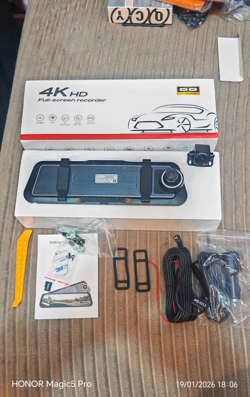 السلام عليكم
داش كام مرايا لمس  4K

امامي + خلفي + رام 64 كيكا

جديده السعر 40 الف

***********

***********
يوجد توصيل لجميع محافظات العراق
