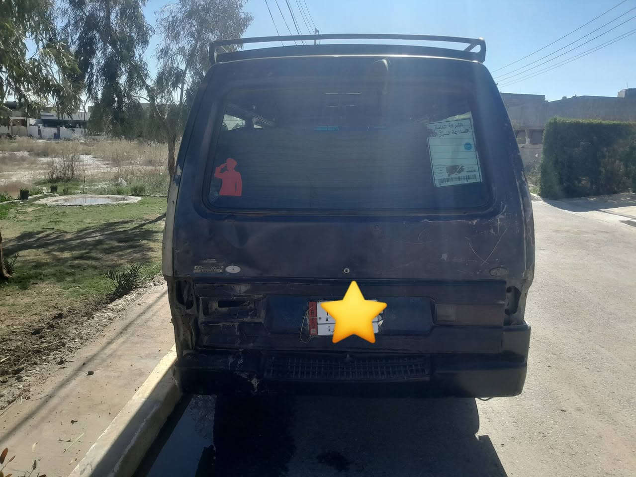 السلام عليكم كيا بستا موديل 1994
جاهزة على اخر حبه خير من الله كير مكينه فول داخل شوفت عينك والكشر مرتب مصفرة هيئة وغرامات خط وبحث جاهزات عنوان ديالى تقاطع الساده السعر 24$ شرط التحويل سنوية ساقطه صارلهه شهرين 
رقم الهاتف ***********
