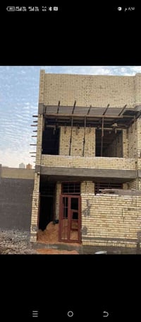 البيت بناء حديث الواجه ،5متر100متر البيت تحت النشاء تسليم مفتاح2شهرين ...