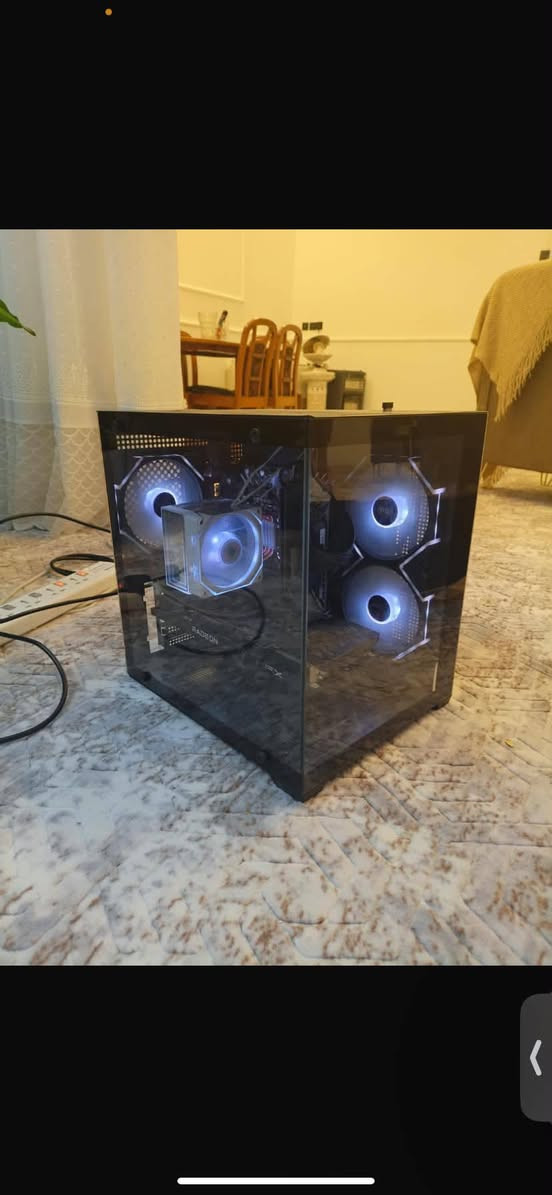 السلام عليكم pc للبيع
المواصفات
Ci5-12400F 

METALFISH-ZH 1400

 amd Radeon RX 6700 xt 12gb

H610M Asus
 
 DDR4 16gb ddr4 lexar 3200

 m.2 512gb

 650w bronze
ups online 1kv ضمان سنه 
متوفر توصيل الى جميع محافضات العراق 
للتواصل ***********
سعر مع ups مليون 150 الف من دون ups مليون  مكاني صلاح الدين
