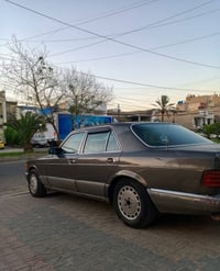 مارسدس 1991 ب (35) ورقه قفل قفل قفل مابيها اي مجال السيارة كاملة مكملة...