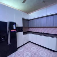 كاونتر المنيوم • مرمر تركي • نجف تقاطع الهنديه