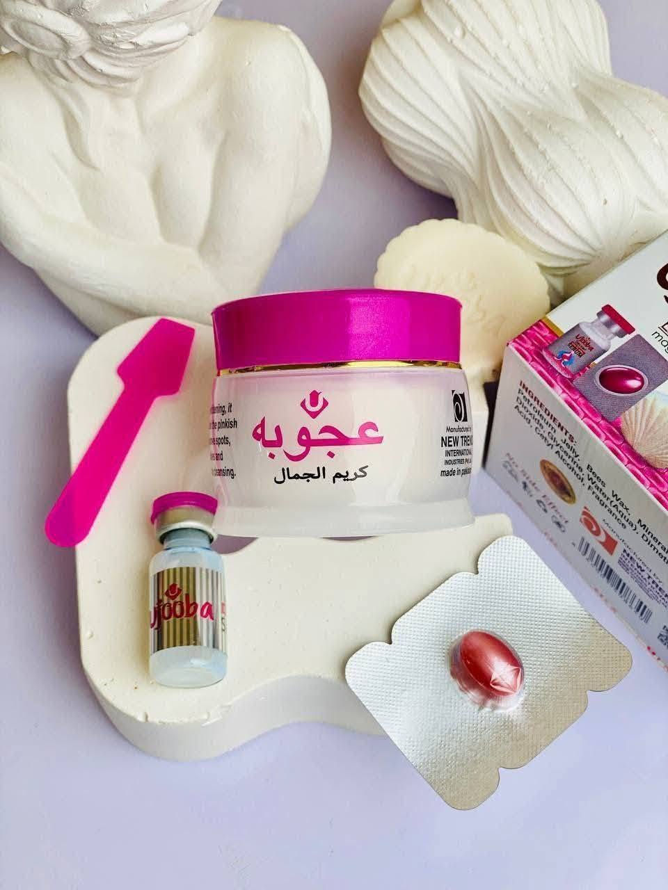 خلطة عجوبه 4 في 1 😍🙏🏻 السعر ٣ ونص بسعر الجمله 

خلطه عجوبه الاصلية 
كريم الجمال اعجوبه 🤍 4 قطع البكج 
1- كريم عجوبه 
2- صابونة اعجوبه
3- سيروم (ابرة) اعجوبه
4- كبسولة اعجوبه 
خلطه يبين مفعولهه من اول 5ايام 
تبيض القضاء ع حب الشباب 🤍
ازاله الكلف 🤍
صفاء البشره 🤍
التخلص من الاثار والندوب 🤍
غلق مسامات وجه بارزه


**إذا كنت صاحب هذا الإعلان وتريد حذفه لأي سبب، رجاءا أرسل رسالة إلى الدعم الفني**