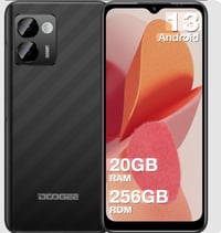 📱 Doogee N50 Pro – جديد ⚡ ذاكرة 256GB + رام 20GB 🔋 بطارية 5200 📸 كامير...