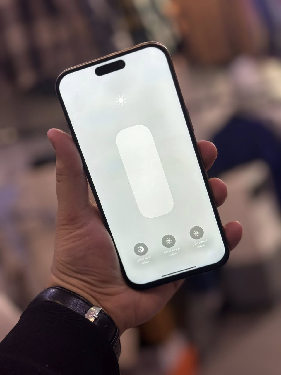 السلام عليكم
* 16 برو ماكس 

* اللون الدزرت المميز 

* الجهاز كلش نضيف 

* ذاكره 256

* بطاريه 98

* مشحون 272 مره

* عربي شرق اوسط 

* ماستر 

* الجهاز فقط مستبدل شاشه

* سعره 990 الف 

* مكاني بغداد حي الاعلام شارع سوق اميمه

* للتواصل ***********
