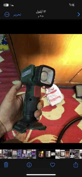 السلام عليكم عندي دريل لقمة باله اصلي بارك سايد بدون بطاريه شغال ولاين يدوي بدون بطارية بارك سايد شغال السعر اثنينهن ٥٠ الف ***********
