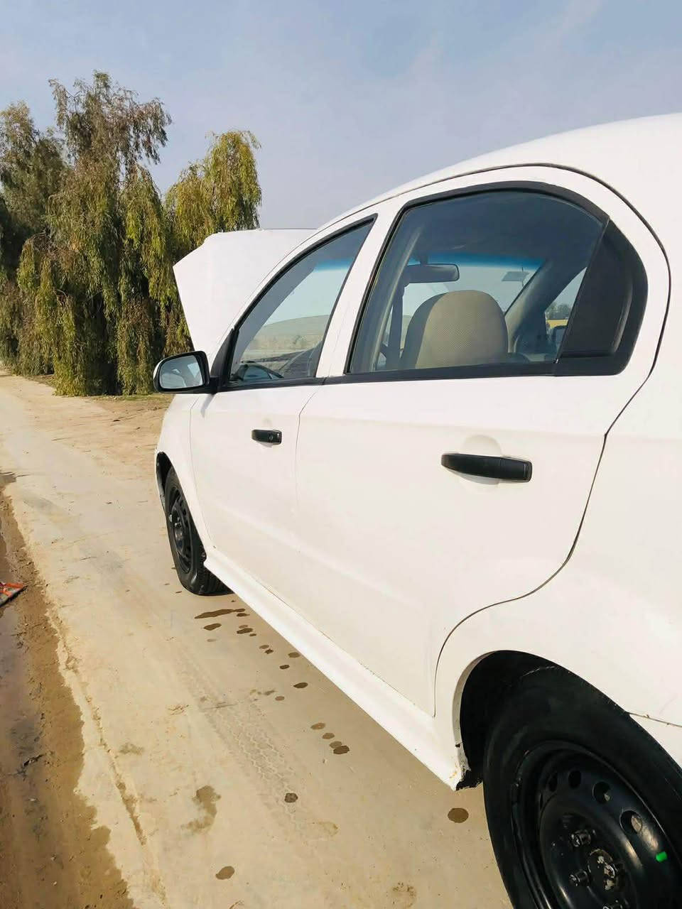 سياره افيوو موديل 2009 
كير عادي داخل اصفر 
سياره حزام صبخ بدون دواخل 
و شوية قمارة بي بارد 
رقم و سنوية و هزة جديد 
سيارة بي كاربون بانزين 
كير و محرك جديد شرط 
اربع تايات جديد 
جام كهرباء 
سيارة كوري 
سعر 50$ مجال
رقم تلفون واتساب فايبر
كورك ***********
زين *********** اكر, نينوى
