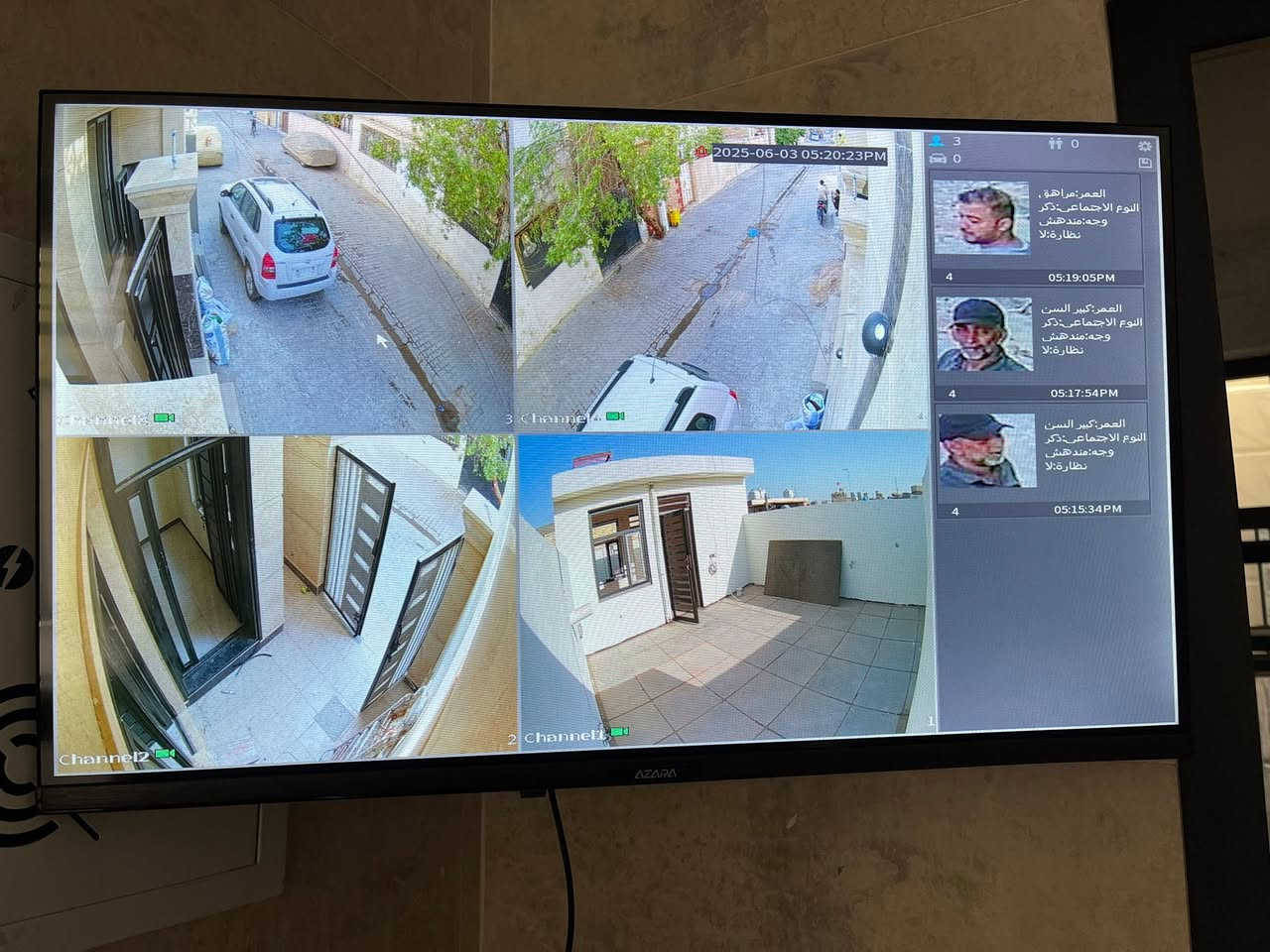 اعمالنا في مدينة الحرية 
اعلى العروض وافضلها مع خاصة الذكاء الاصطناعي 

منظومة دهوا تجميع باعلى المواصفات 
دقة 5 ميكا فول كلر صوت وصورة 

خاصة الذكاء الاصطناعي هي:-
1️⃣ - تصوير اي شخص يصلك قرب المكان بصورة خاصة صوت 
     وصورة ولقطة فديو ١٠ ثواني .
2️⃣-ممكن تحديد الأشخاص المخولين من قبل النظام بعد 
       ادخال بيانات من قبل المستخدم.
3️⃣-تفعيل إرسال صور الأشخاص على الهاتف.
4️⃣- حفظ صورة آخر شخص كان بالموقع قبل فقدان او 
         سرقة جهاز وإرسالها على الهاتف

📌المواصفات
🔺4 كاميرات دقة 5 ميكا فول كلر صوت وصورة دهوا اصلي
     دبل لد ( تصوير ليلي نهاري ملون حتى بدون انارة)

 🔻ديفيار 4 جنل دقة 5 ميكا نوع دهوا يشغل كل انواع 
      الكاميرات ويدعم تسجيل الصوت مع تصوير الوجوه 
     والتعرف عليها بالذكاء الاصطناعي 

🔻هارد 1تيرا اصلي .

🔺كيبل رولة 100م مسلح ونحاس ومقاوم كافة الظروف الجوية 

🔺جهاز يو بي اس نوع ليثيوم اصلي يشغل منظومة الكاميرات 
     مع منظومة الانترنت ٣ ساعات حقيقي ويعتبر جهاز حماية 
     ومنظم فولتية وتلغي كافة المحولات.

🔻بوكسات عدد 4 خاصة بالكاميرات لحماية الفيش من 
     الرطوبة والعبث وتعطي شكل لائق للكاميرات

🔻فيش كامله خاصة بالكاميرات

🔺كيبل اج دي 4k

🔻ممكن ربط المنظومة على الانترنت وتراقيب وانت باي 
     مكان بالعالم

🔺ضمان سنه حقيقي

🔴لمزيد من المعلومات مراسلتنا على الخاص او الاتصال على الرقم
***********
***********مهندس محمد
