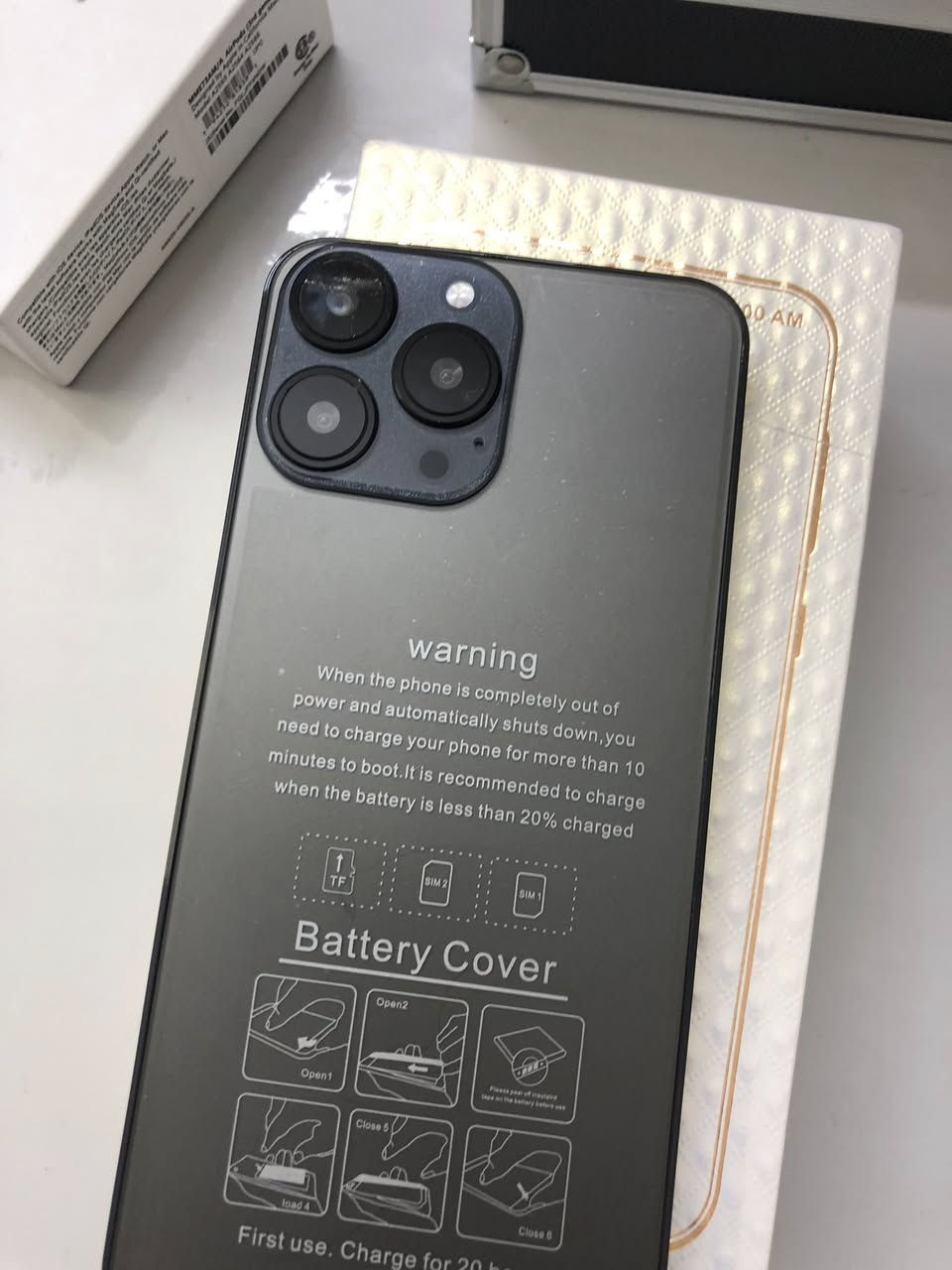 تليفون شبيه الايفون صيني يخبل مساحته 512 سعره 35 والتوصيل مجاني مكاني بغداد الحرية ويتوفر توصيل


**إذا كنت صاحب هذا الإعلان وتريد حذفه لأي سبب، رجاءا أرسل رسالة إلى الدعم الفني**