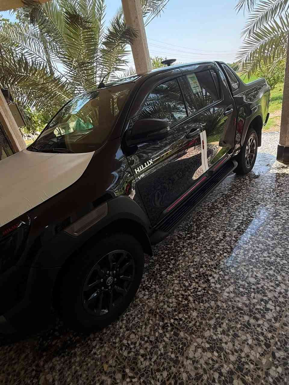 السلام عليكم

تويوتا هايلوكس ادفنجر سعودي ام المنفاخ دبل سنتر لوك 

موديل (2024 ) رقم أربيل 

كفاله عامه شرط سونار حتى من زلغ او رصعه

فول مواصفات

(ماشية 25 الف أخت الزيرو 

تبريد  قطعتين 

داخل اسود

رادارات  

كامرات محيطية360°درجة

مري شفط

اشارات ترحيب

عدادات ليزرية 

باور ايكو 

ويل كروم مقاس 18

شاحن وايرلس 

بنيد جگات 

مثبت سرعه 

كروز سرعه 

حساسات إماميه خلفيه 

العنوان بغداد ناحية الرشيد 

***********

