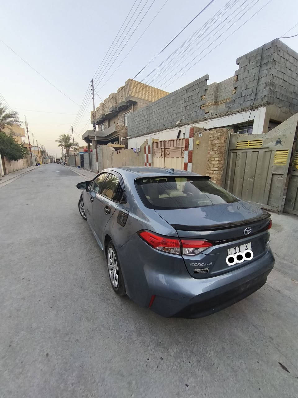 السلام عليكم ورحمه الله وبركاته 
كورلا 2023 للبيع 
مواصفات معروفه le
محرك هجين 1800 بانزين + هايبرد 
حادث كلشش خفيف بنيد تبديل بس 
السياره ماشيه 37 الف كليو تقريبا 
الرقم بغداد 
المكان الانبار الفلوجه 
السعر 160وبيها مجال بسيط 
***********
***********
