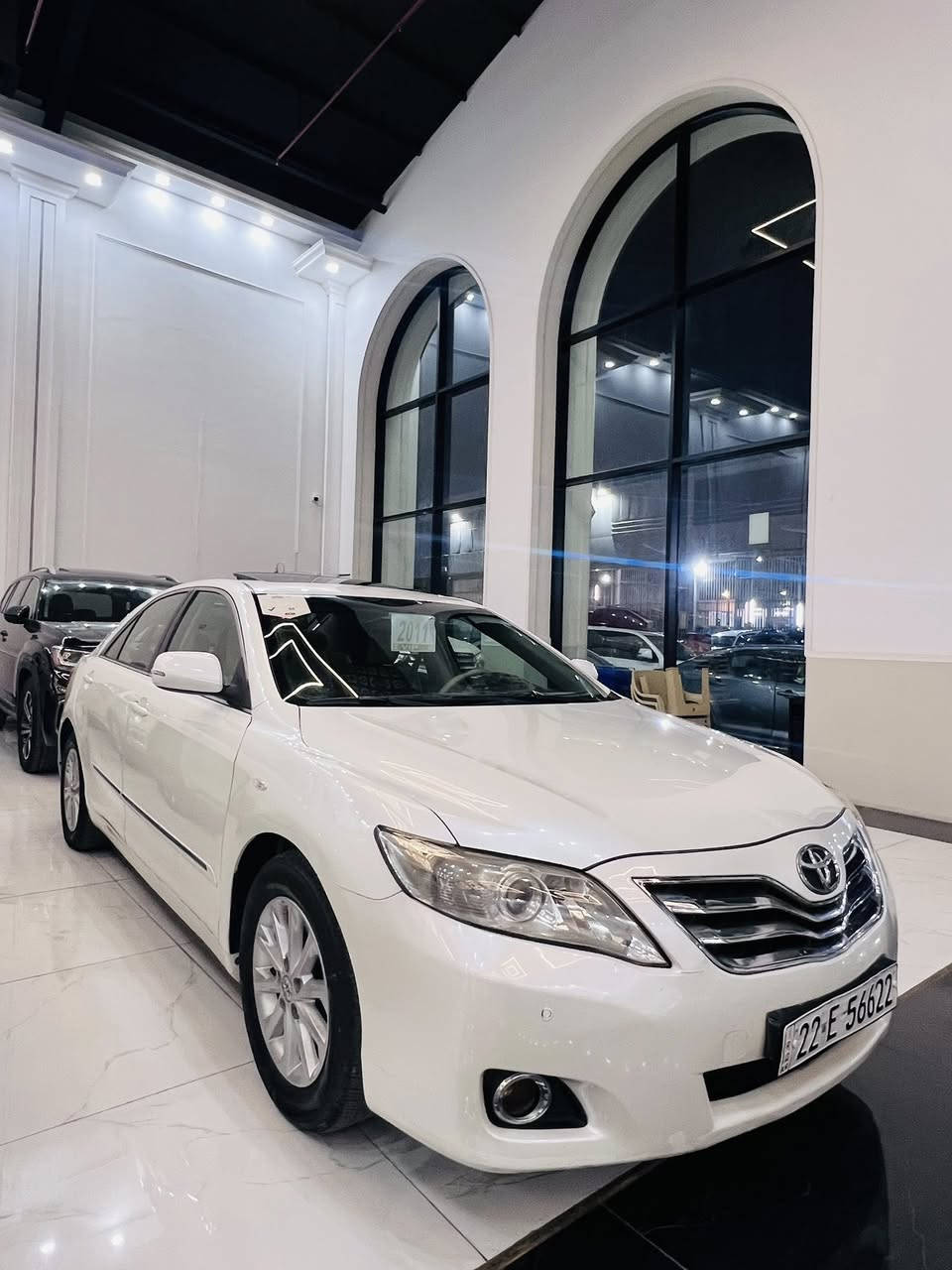 كامري موديل 2011خليجي موصفات فول GLX سياره فقط جاملغ امامي وحافة باب بدون دواخل ابد محرك كير كله شرط سياره مال بيت ماشيه 280كيلو متر تحويل مباشر سعر 123ورقه مجال مكان سياره اربيل  ***********
