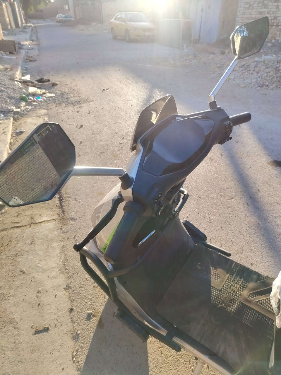 سلام عليكم دراجة شحن جرافة
سرعتها ٨٥ كم
٦ بطاريات 
الشحنة الوحدة تمشيك 60km 
بيها نظام الحماية من السرقة 
والبگ و تحتوي على اربع سرع 
جديدة ما ماشية اخذتها هالاسبوع 
عنواني بغداد، قضاء الحسينية 
 للتواصل ***********
