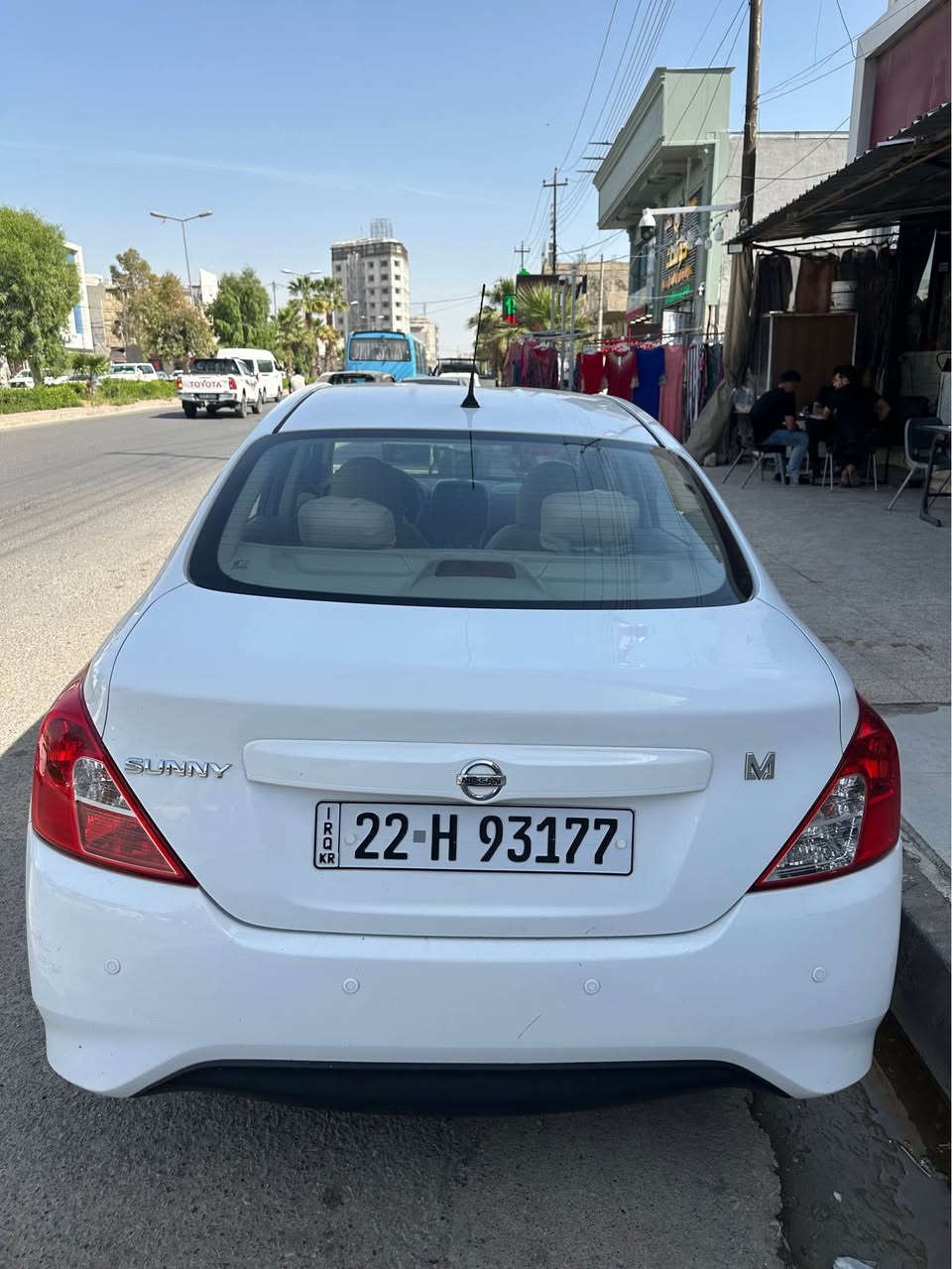 نيسان صني ٢٠٢٢ قطعه صبغ فقط بدون دواخل وبيها تعديلات بارد السونر موجود رقم سنويه جديد تايرات طخم جديد كير محرك شرط شاشه ايباد سعر ١١٤ شويه مجال مكان اربيل  *********** أربيل, العراق
