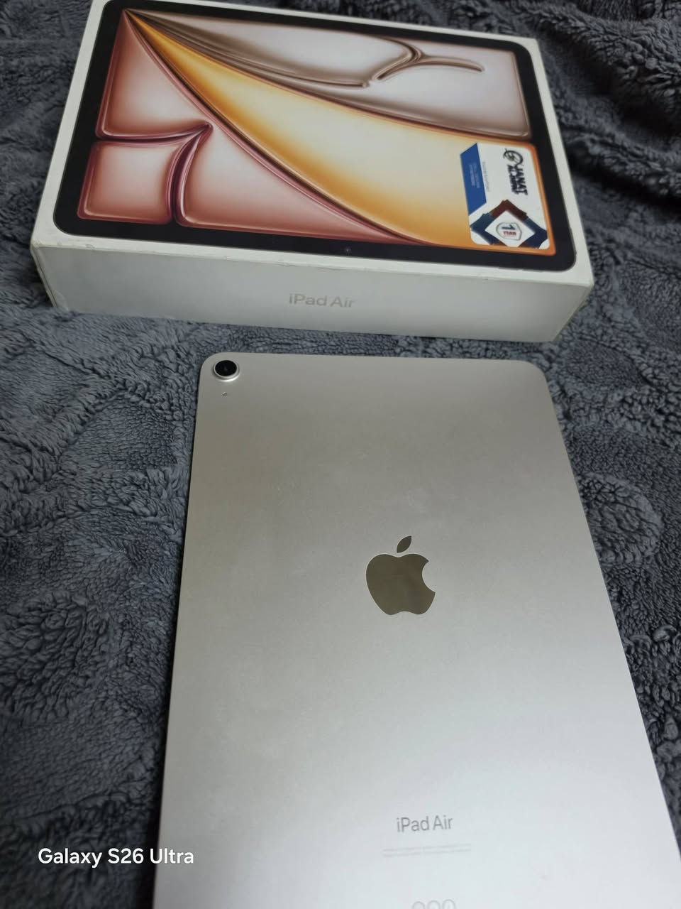 📱 للبيع: iPad Air 6
- ✅ المقاس: 11 إنش
- 💾 السعة: 128GB
- 🔋 البطارية: 100% (8 دورات)
- ✨ الجهاز نظيف جداً 💯 
استخدام شهر واحد فقط 
داخل الضمان باقٍ 11 شهر 
- 🎨 اللون: Silver (فضي)
الملحقات كاملة + حافظة + قلم stylus
السعر 620 و بيه مجال للشراي 

📍 المحافظة: بغداد – باب المعظم

🚫 لا يوجد توصيل.

للاستفسار أو التواصل: واتساب ***********
