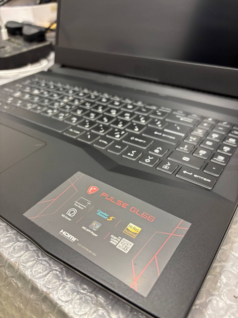 Msi Pulse GP

Core i7 12700H 
RTX 3060 6GB 
16GB DDR4 
3200MHZ
512GB SSD M.2 
15.6 FHD IPS 144HZ

بمليون و 100 الف 
تواصل عبر الرقم ***********
