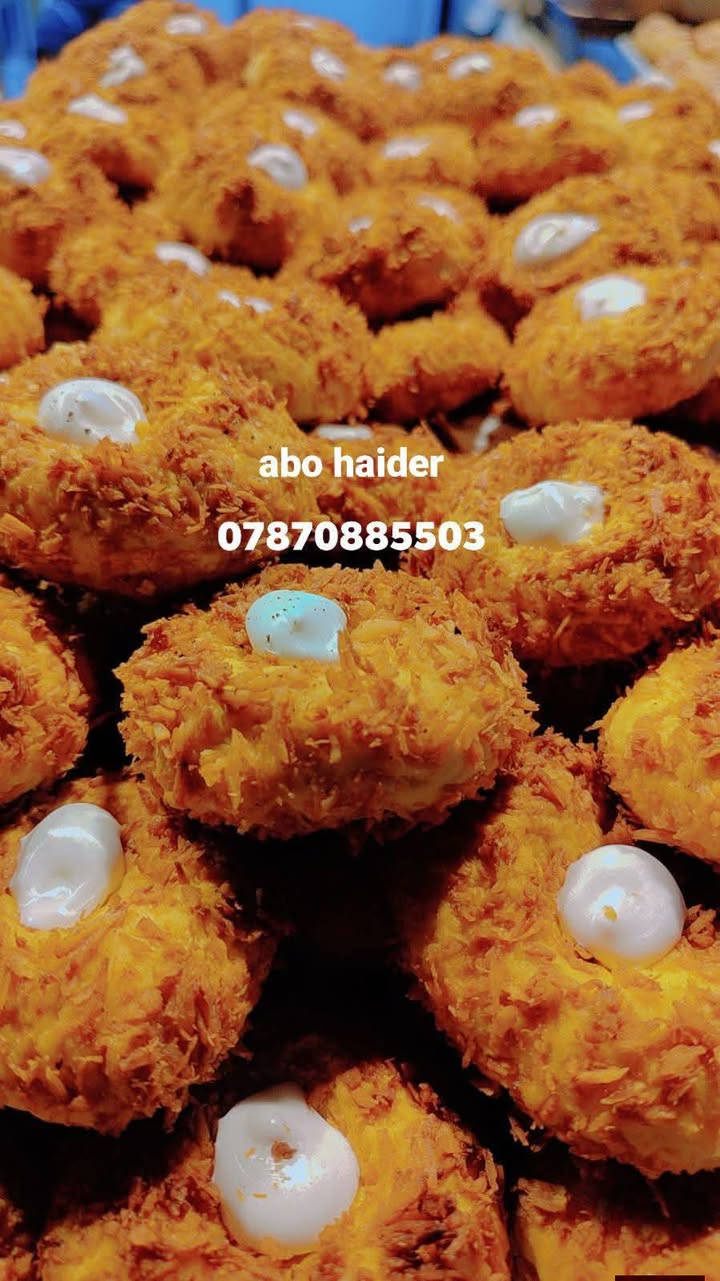تم بعون الله افتتاح معجنات
(بيت البريوش)
معجنات درجه اولى 💯
جميع انواع الكعك والكليجه والمعجنات الطازجه 🍰🥯🥖🥐🍞
بمكونات مختاره_نظافه واهتمام_طعم مختص بأهل الذوق🌷
حار بحار انتاج يومي 🍰🔥
توجد عروض خاصه لاصحاب الكميات والمناسبات 🔝
العنوان /الدولعي / الشارع العام _مجاور حلويات الحمداني 👍
*********** ابو حيدر 
*********** محمد
