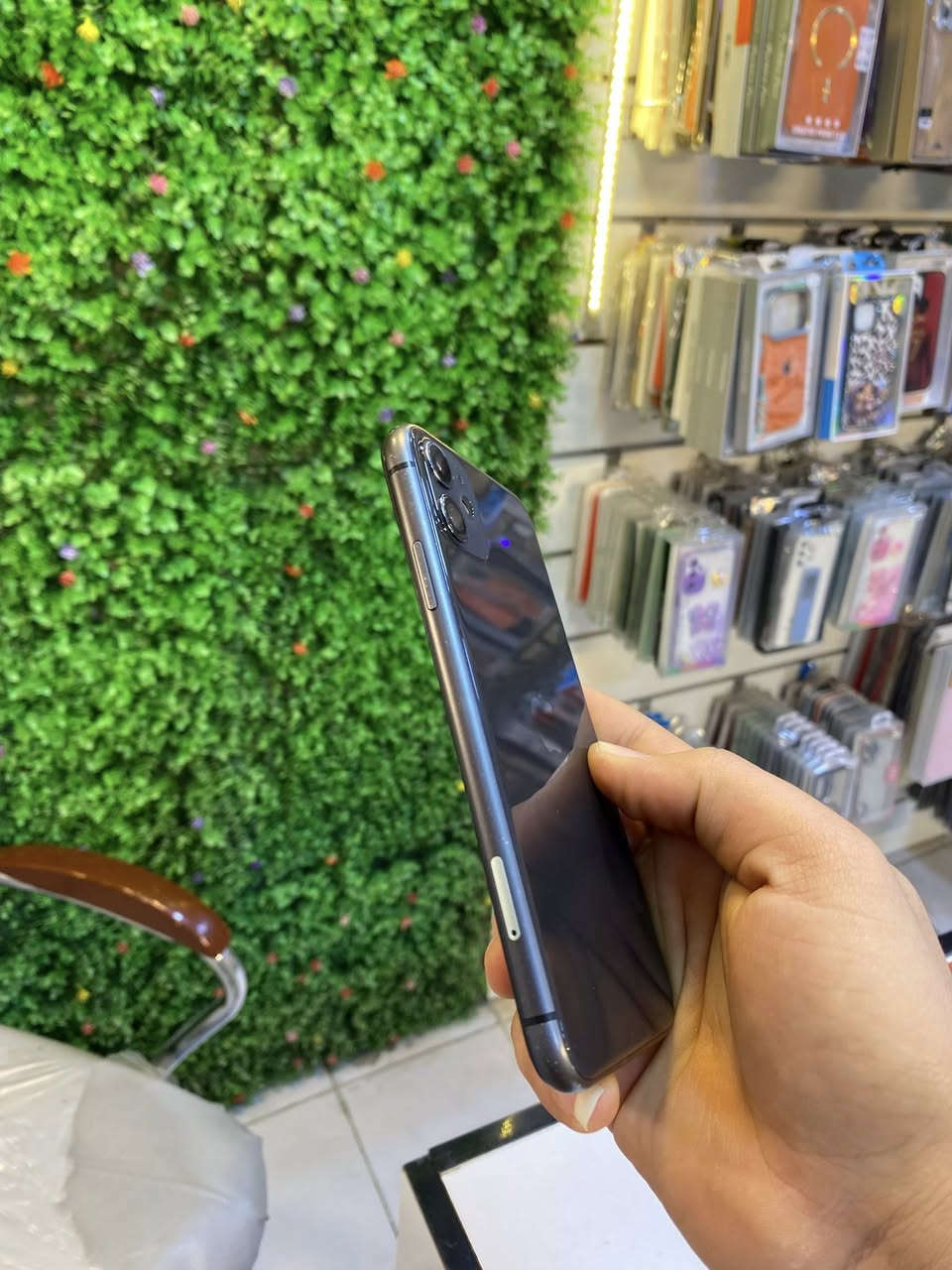 ايفون 11عادي ذاكره 128بطاريه 100مبدله نضافه 100/100 جهاز فقط مبدل شاشه وبصمه واكفه باقي شغال ومكفاله

كامل ملحقات مع ضمان من المحل نموذجm تك شريحه
سعره 150 الف قفل عنوان المحل بغداد رحمانيه الجعيفر قرب مقهئ بيروتي ونادي الزوراء

***********
*********** واتساb
 ***********)
