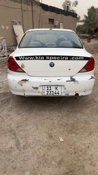 كيا سبكترة موديل 2000رقم بغداد انكليزي تحويل مباشر سنوية لل31هزة جديدة...