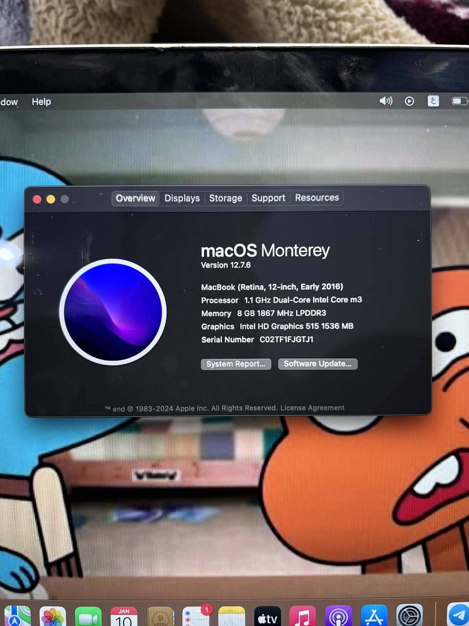 سلام عليكم ماك بوك 2016 مواصفات كدامكم حجم 12 جهاز نحيف كلش ووزنه خفيف ويا شاحنته وتوصاله وفلاش الماوس ضايع مكاني نجف شراي يراسلني أو يتصل متواجد واتساب ماسنجر ***********
