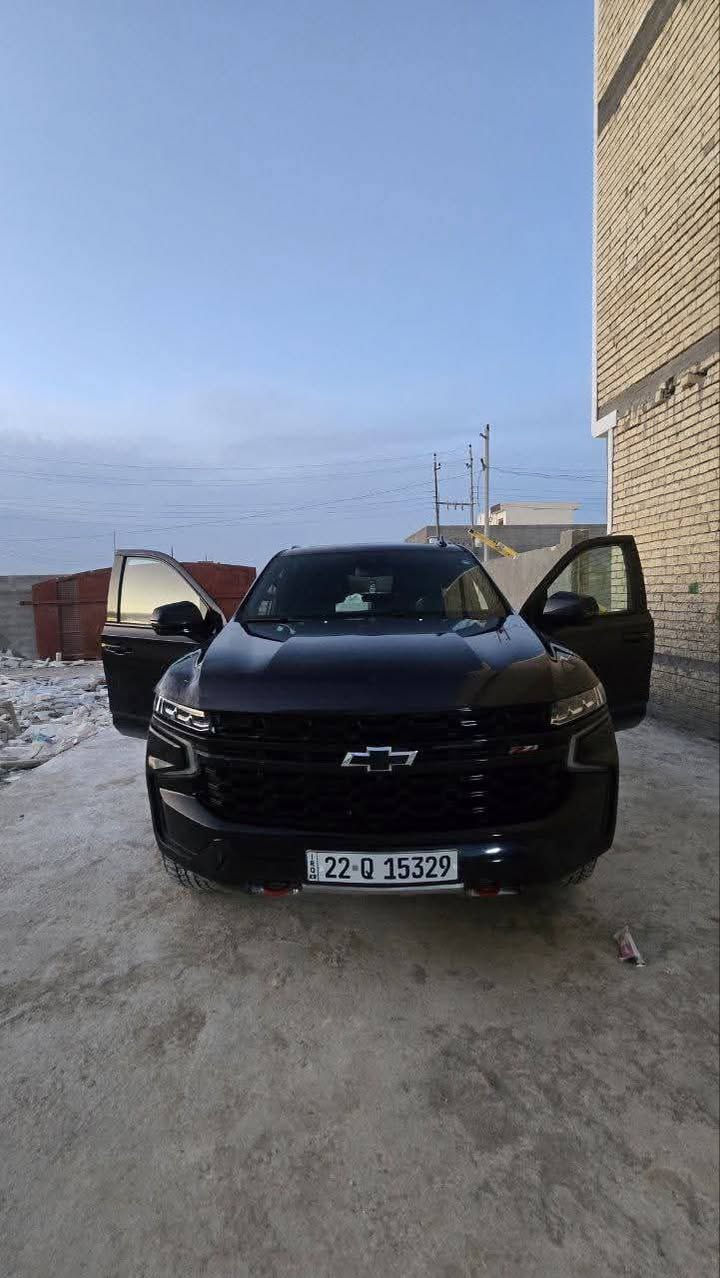 تاهو  (2023) Z71
}{}{}{}{}{}{}{}{}{}{

فول مواصفات:- محرك V8 - (5300)
بانو راما - ديجتال
جكات - صندوك كهرباء - ثلاجه - شحن لاسلكي 

الضرر :- بدون ايربك بدون تبديل
صبغ قليل بالبنيد 
مرقم اربيل

***********
