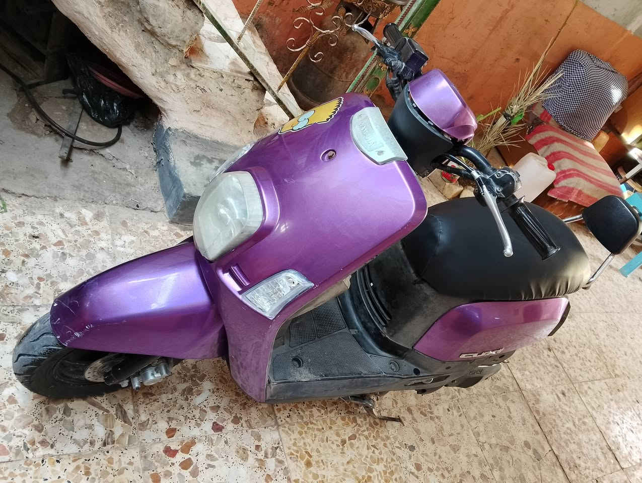 دراجه بوليسي للبيع نوزل مو كابريتر جاهزه مابيها نقص مال حاويه محرك جديد كلها شغاله اي نقص مابيها كلش نظيفه احله من الصوره بعد مكان طويريج مكلف بنشر السعر 700وبيها مجال اتصال ***********
