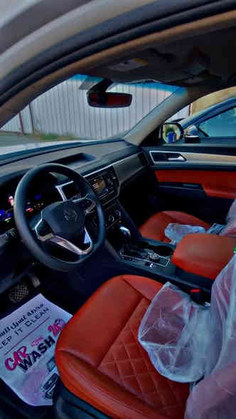 السلام عليكم فولكس-واكن -اطلس موديل (2023)رقم اربيل جديد ماشيه (48)  سياره محرك(2000)تيربو /رادار امامي خلفي تحكم ستيرن قياده ذاتيه كشانات جلد  (7راكب )الايت زينون سياره نظيفه استخدام بيت مكان سياره بغداد الاعلام بسمي 
السعر (٢٢٠)
ملاحظه( ضررر موجود بل منشور)
اتصال /*********** سيد حسن
