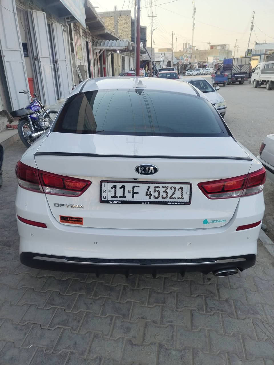السلام عليكم
للبيع كيا اوبتيما موديل 2019 أمريكي تبديل جاملغ وبنيد اصليات صور الحادث مرفقه بالمنشور بغداد دولي بسمي السنوية ل 2031 ماشية 117  جاهزة للاخير محرك 2400 ما مفتوح شرط شركة تبريد تدفئه تخم تاير حداديه خير من الله رادار اربع جهات مانع انزلاق قيادة ذاتيه شاشه كبيره تحذير قيادة مثبت سرعة سعرها 138 مكاني الديوانية
***********

***********
