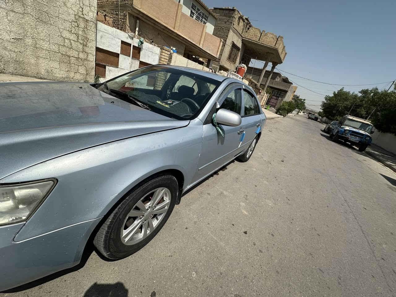 السلام عليكم سوناتا للبيع 2007محرك 2400وارد امريكي رقم بغداد دولي نضافه خير من الله مال جناي العنوان الصويره للستفسار ***********
