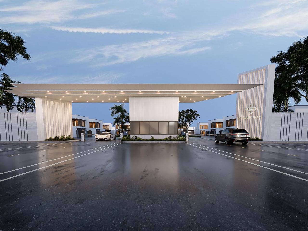 السلام عليكم هذا نموذج من شوارع المجمع والبوابه بالنسبه للمجمع باقي بيه 12 وحده سكنيه واصله للصب الارظي مجمع القضاة قرب بانزين خانه نسيم الفرات مجمع نموذجي فول خدمات عنده شراء القطعه السكنيه مساحة 250 متر مربع ننطي بيه اخلاء الاستفسار ***********
