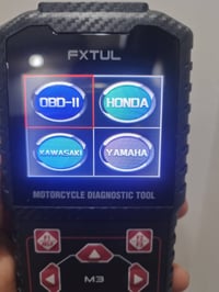 جهاز فحص اعطال دراجات Fxtul m3 جديد ممستعمل يفحص دراجات كاوسكي و ياماه...