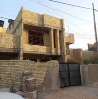 هيكل  150متر  صب كونكريت مسلح طابو صرف سكني طابقين  يحوي على  الطابق ا...