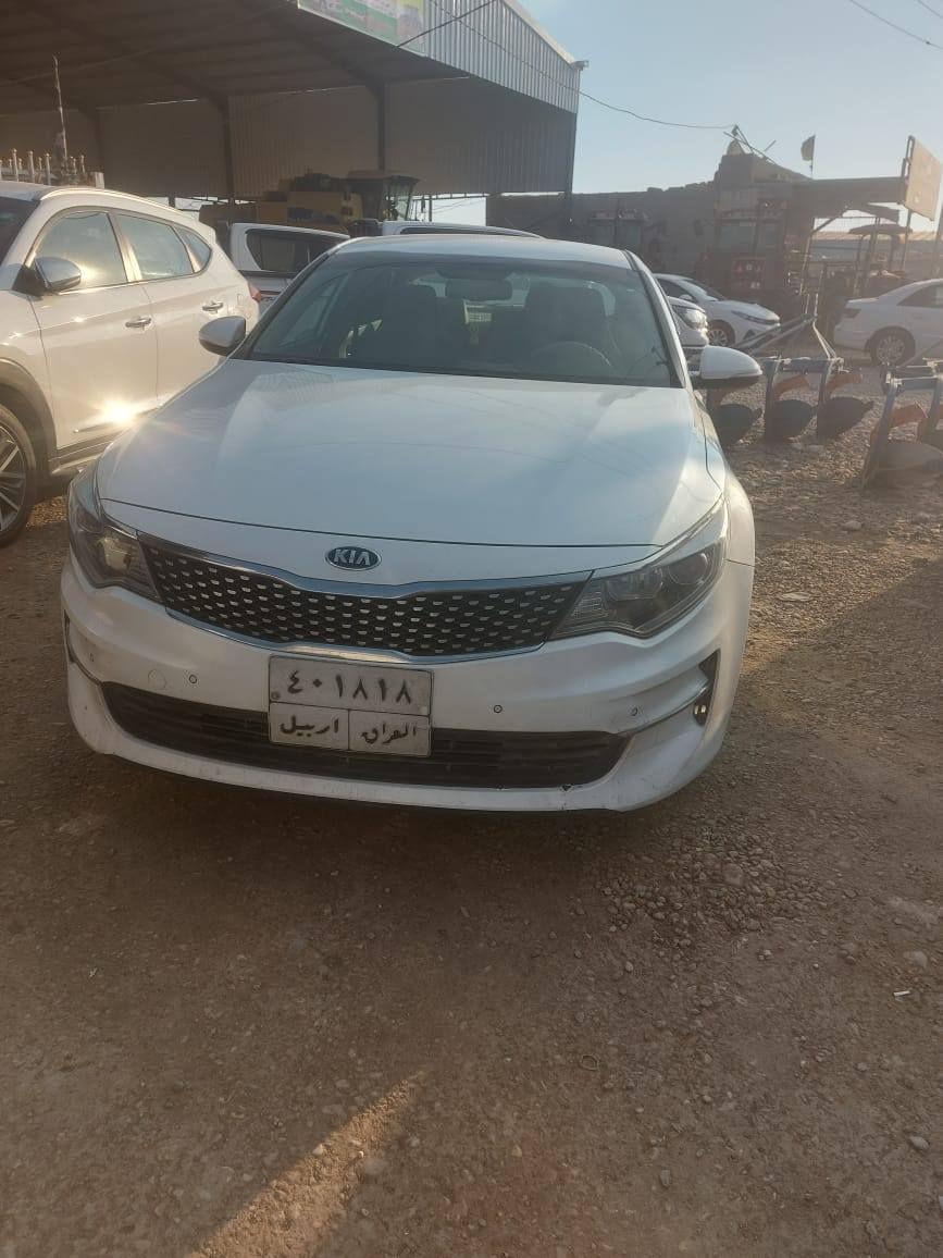 السلام عليكم 
اوبتما موديل 2016 شكل 17
فول مواصفات عدا البانوراما
محرك 2400 
رقم اربيل تحويل او وكالة 
المكان واسط الزبيدية 
165 بيه مجال 
***********
***********
