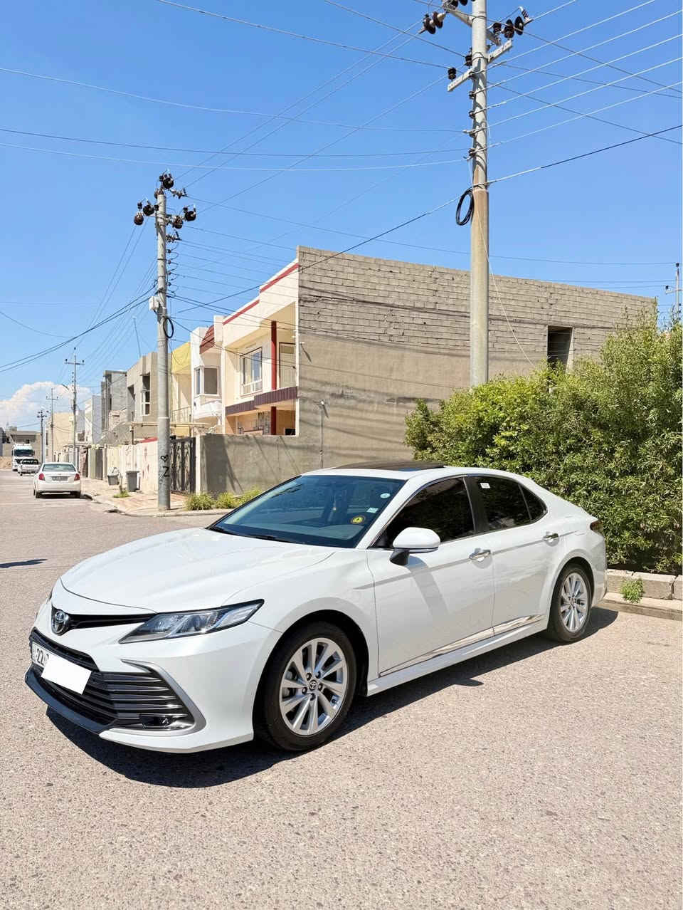 Camry 2021 GLE _ کاميرى ٢٠٢١ جی ئێل یی
مواسفات (GLE)فول
سبوخى نيه تەنها کەمەک پيدی ئارى هەيه
٦٩ هەزار كيلۆ مەتر رۆیە
کوشين جلد
سلايت
شاشه گەورە
دوو سويچ
مكينه گێر هەمووى بەشەرت
به ناوى خومه 
زانيارى زياتر 
*********** أربيل, العراق
