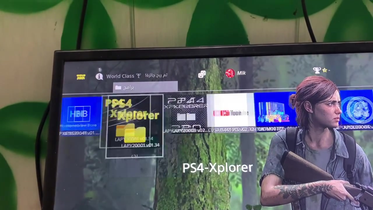للبيع PS4 مهكر 1 تيرا 🎮
الجهاز نظيف ومرتب (لوك ستيكر)، نظام 12.50.

الملحقات: 2 جوستك + كيبل HDMI + كيبل طاقة + UPS حماية.

وهاي العابه مثل ما موضح ب فديو + تقدر تحمل بعد 

السعر: 325 ألف وبيها مجال بسيط 

العنوان واسط التمنيه 

للي يحب يشتري، يراسلني خاص


**إذا كنت صاحب هذا الإعلان وتريد حذفه لأي سبب، رجاءا أرسل رسالة إلى الدعم الفني**