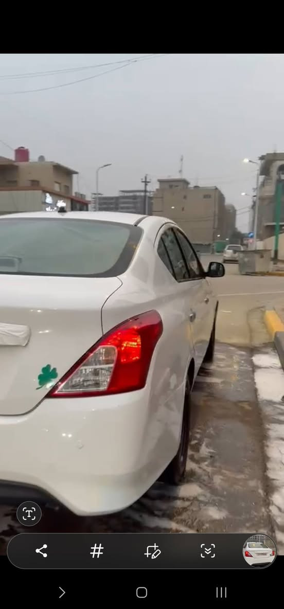 سلام عليكم سياره نسان سني لبيع كفاله عامه سياره 2022شاشه بيه عازل مال هوه وصده سياره ماشه 53 سياره جديده بعنه كله بعد حله من صوره سعر 117 رقم الهاتف ***********
