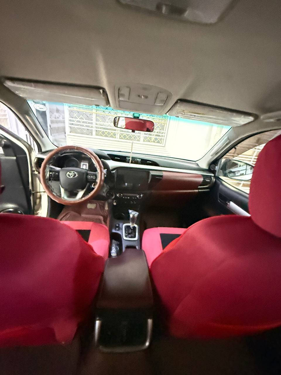 للبيع..  بيك آب هايلوكس 2019 فورويل  فول مواصفات داخل احمر تحكمات مقود جهتين
تبريد شاشه وتبريد كشنات مانع تزحلق نضام اقتصاد وقود ونضام درايف شاشه كامره حساسات تبريد قطعتين  اشاير مري لد

وبعد عدة مواصفات  محرك كفاله نضافه100٪( 2700) 4 سلندر كفاله عامه من الصبغ فقط بارد قليل رقم اربيل بااسمي  دولي هزه جديده سنويه لل31   ***********

ديالى بعقوبه التحرير  السعر 272$ وبيه مجال. او مراوس لاندكروز  من 2016 الى 2021
