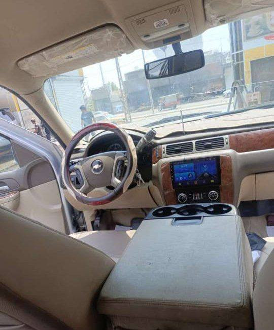 سياره تاهو للبيع مديل 2014 خليجي كفاله عامه سنويه جديده هزه جديده رقم جديد دولي السياره نظيفه بمعنى الكلمه شوفت عينك السعر 270 العنوان البصره المطيحه رقمي ***********
